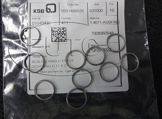 Spare parts kits for pump type series from KSB