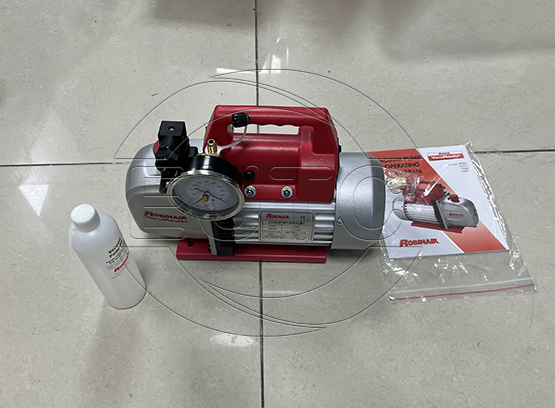 VAC PUMP 220V, 68 L/MIN, 2 STAGE