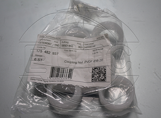 Khớp nối ống nhựa hiệu GF+, PN: 175482937
