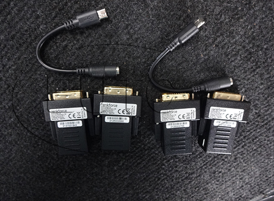 DVI extension via RJ45 network cable 70m