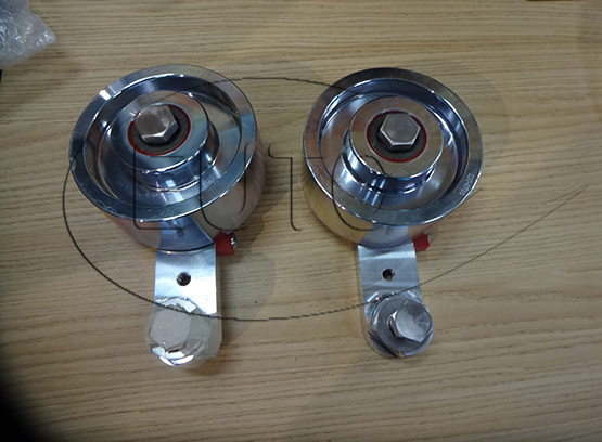Republic Tension Pulley - RB800/2400 4“ Tension Arm/Pulley Assembly (New Style)
