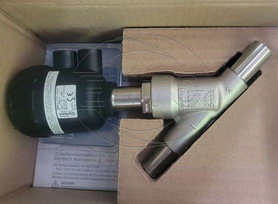 Angle seat valve