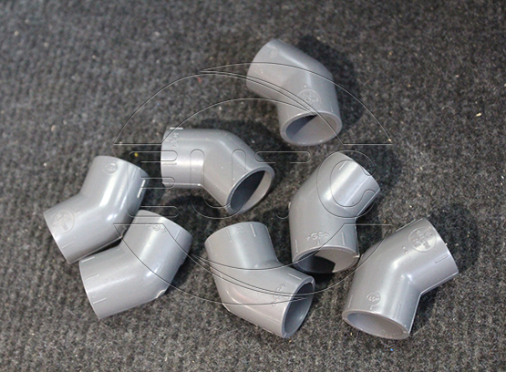 Khuỷu 45 độ nối ống hiệu GF+, PN: 721150106