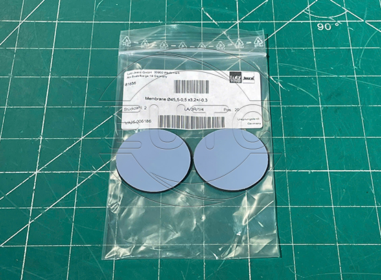 Diaphragm Ø45.5-0.5 x3.2+/-0.3