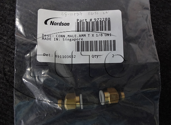 CONN,MALE,8MM T X 1/8 UNI