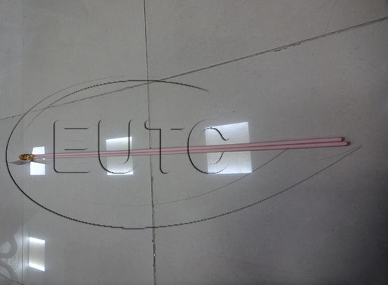 Heat-resistant porcelain pipe 1m/tube