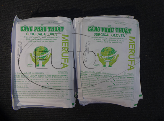 MERUFA sterile surgical gloves