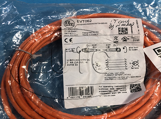 Cable Connector IFM EVT062