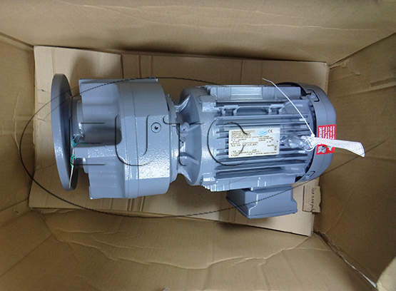 Parallel shaft helical gearmotor FAF67 DRN100LS4/TF