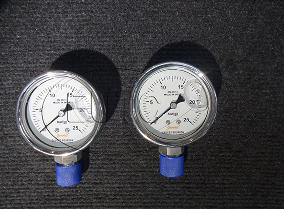EYE PRESSURE VIEW 63 MM,  INOX 304 INOX 316, 0-4 KG/CM2(G). MODEL: LFSPGS-V-063-S4S-S6S-S6S-S4S-T06NTM-(0-4)-KSC/MPADUS