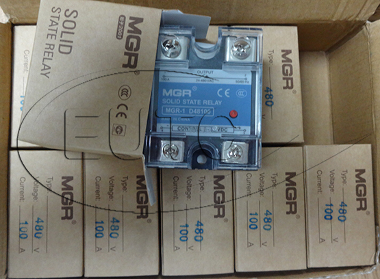 Rơ le bán dẫn 1P-100A (48-660VAC 4-32VDC) mã MGR-1D48100