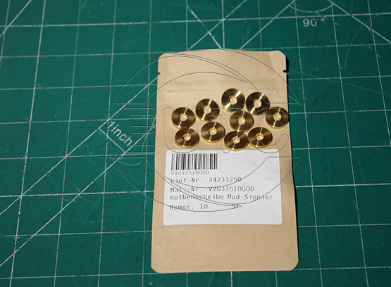 Piston washer